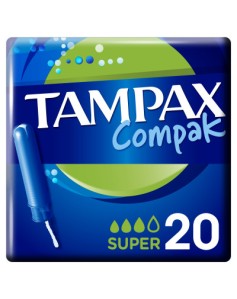 Tampax Compak Tampón Super...